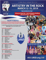 2019 Artistry in the Rock TALENT SCHEDULE 